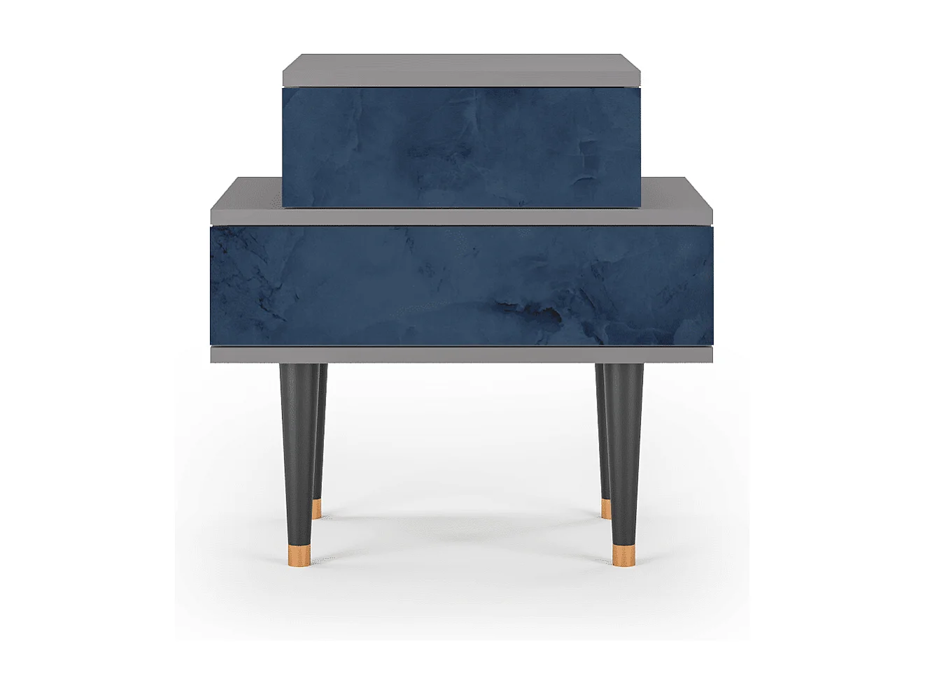 Comodino - 58х58х41 cm - NS1 - Endless Galaxi, Grigio