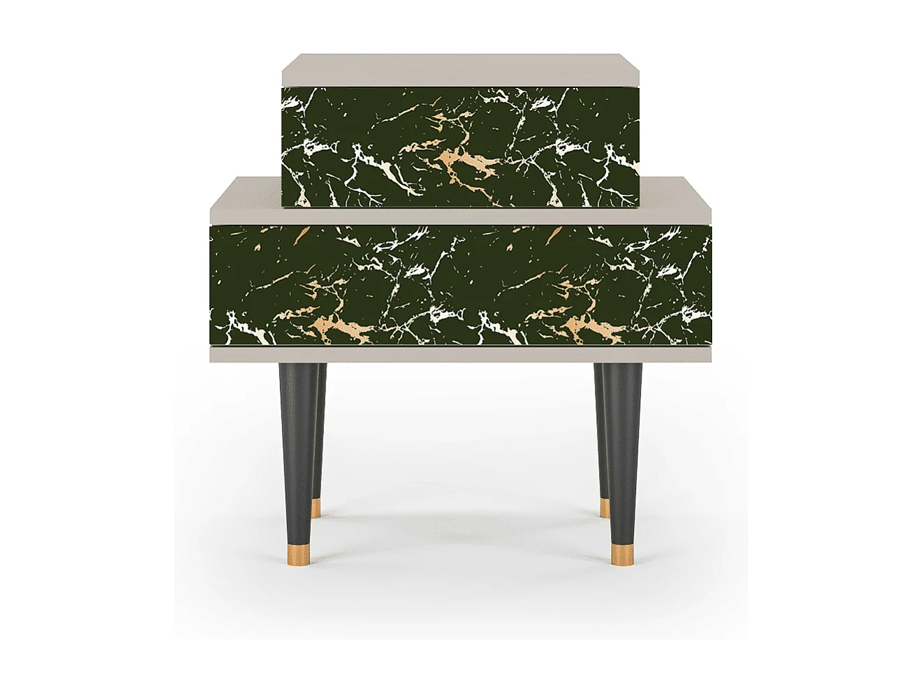 Table de nuit - 58х58х41 cm - NS1 - Amazon Forest, Sable