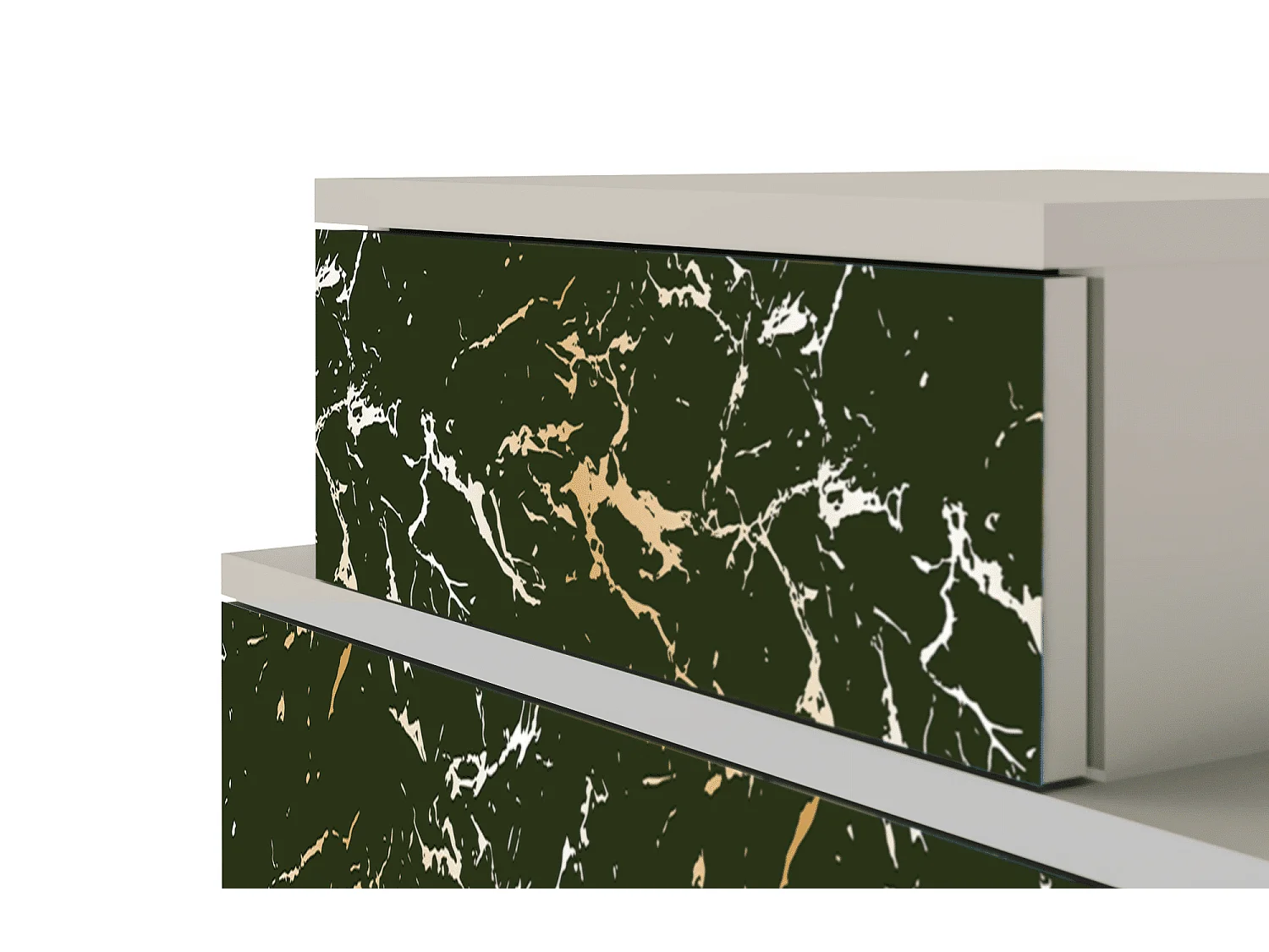 Table de nuit - 58х58х41 cm - NS1 - Amazon Forest, Sable