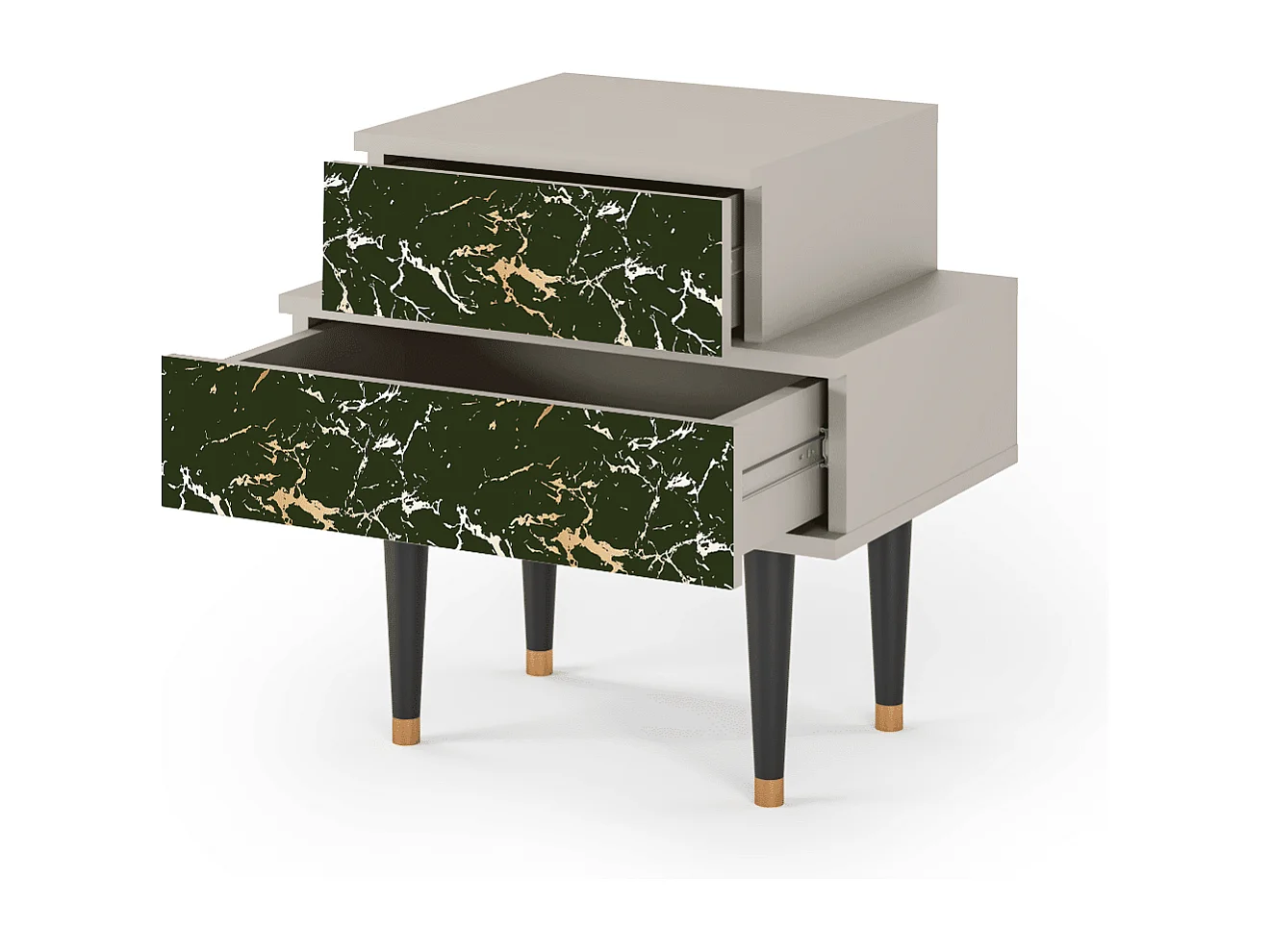 Table de nuit - 58х58х41 cm - NS1 - Amazon Forest, Sable