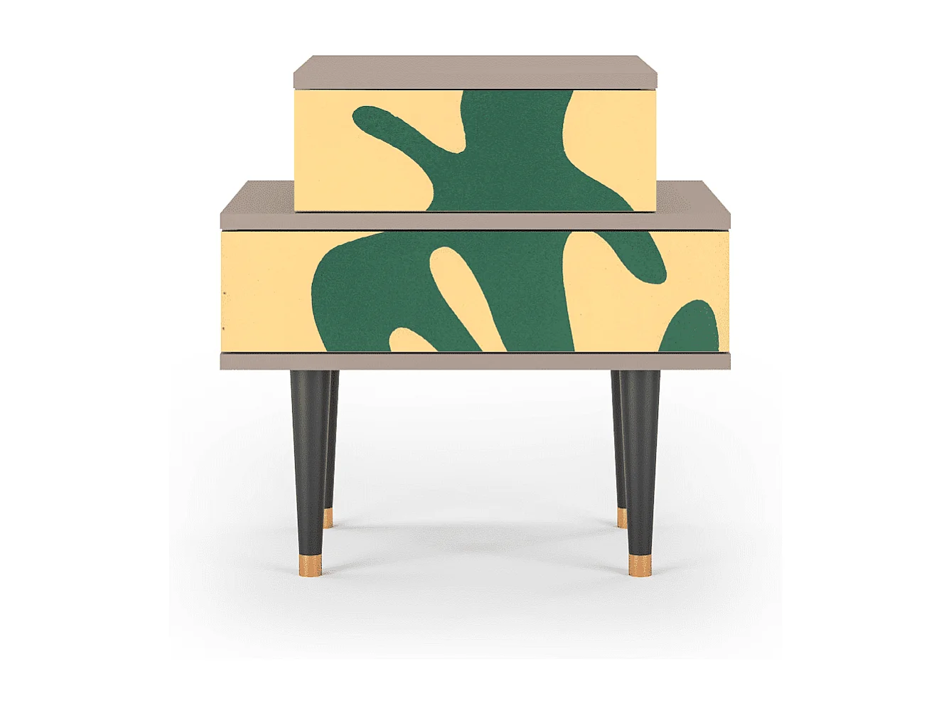 Table de nuit - 58х58х41 cm - NS1 - Constellations by Arp, Latte