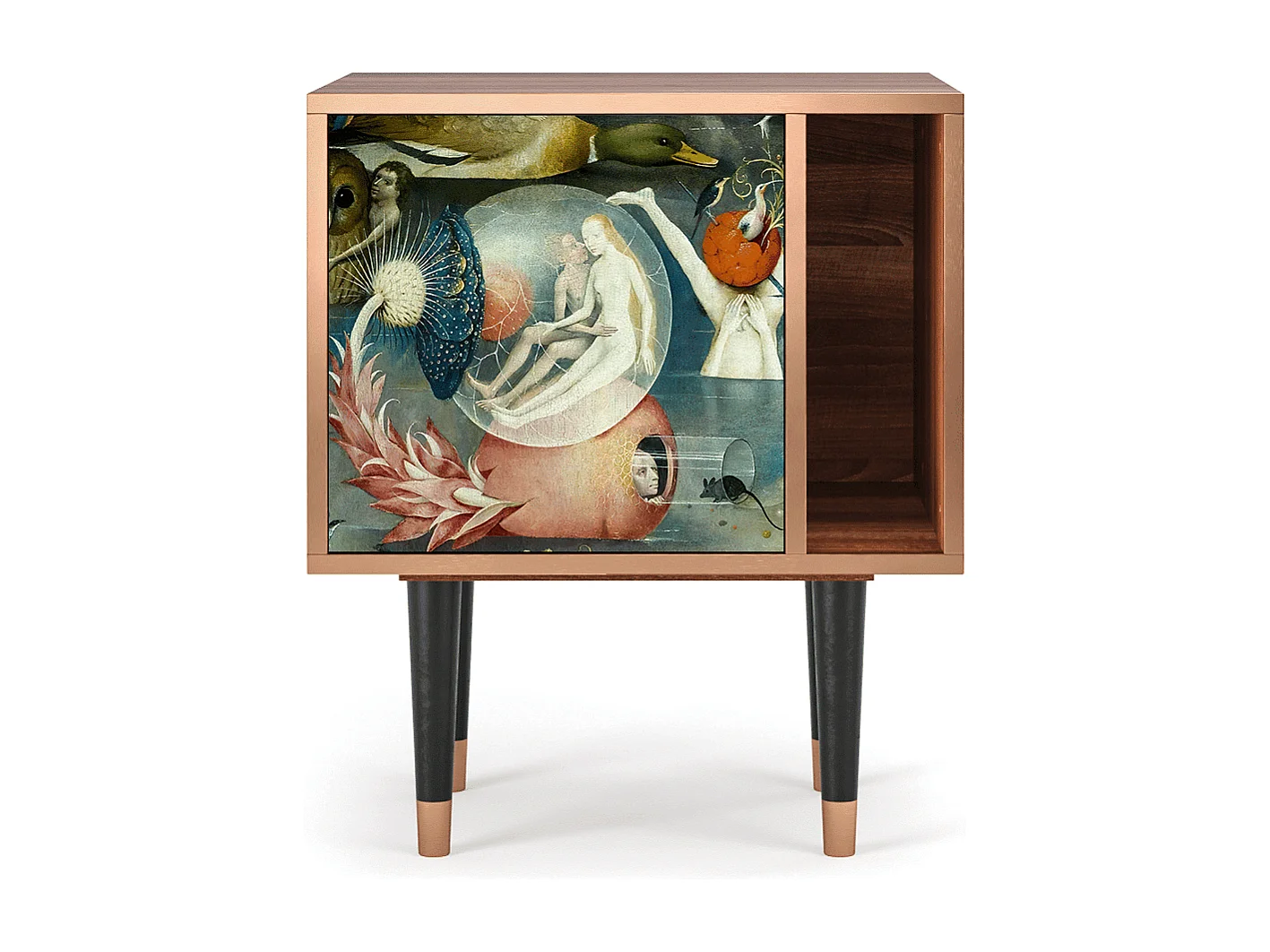 Table de nuit - 57х69х48 cm - S2 - The Garden Of by Bosch, Noyer