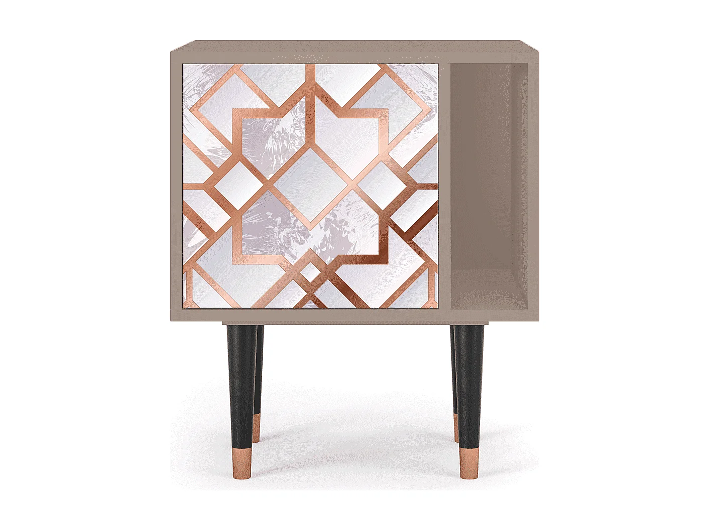 Table de nuit - 57х69х48 cm - S2 - Pastel Fairytale, Latte