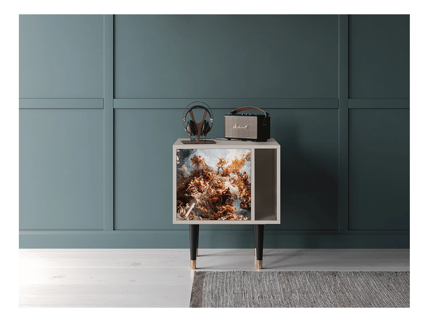 Table de nuit - 57х69х48 cm - S2 - Versailles, Sable