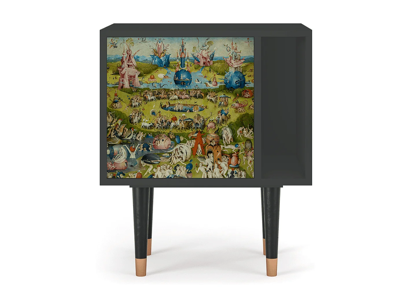 Table de nuit - 57х69х48 cm - S2 - The Garden 2 by Bosch, Anthracite