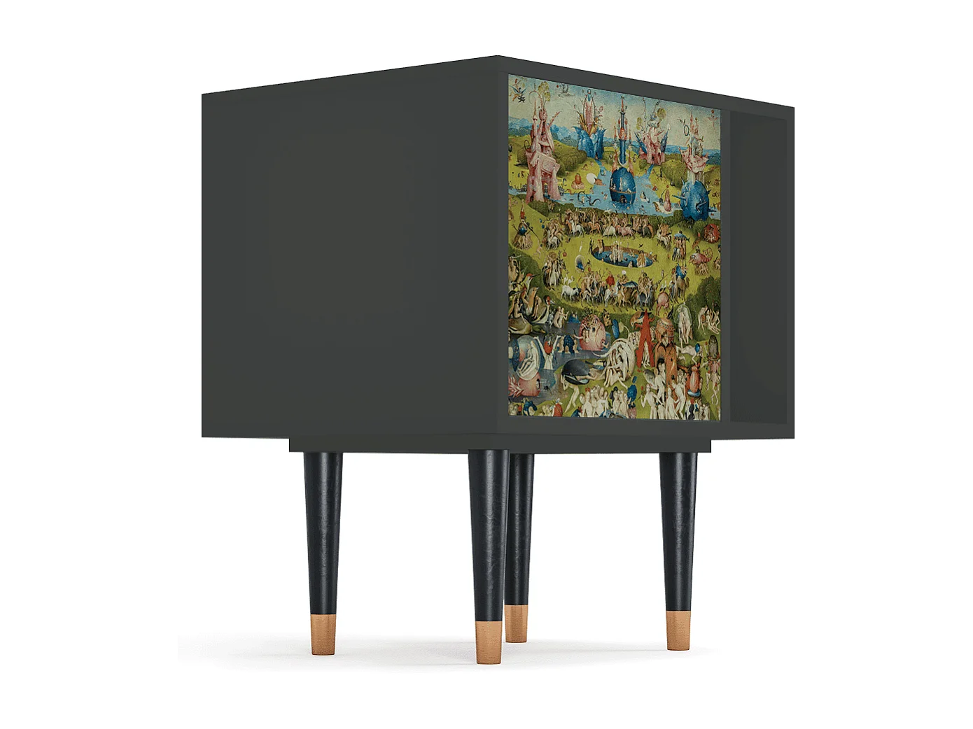 Table de nuit - 57х69х48 cm - S2 - The Garden 2 by Bosch, Anthracite