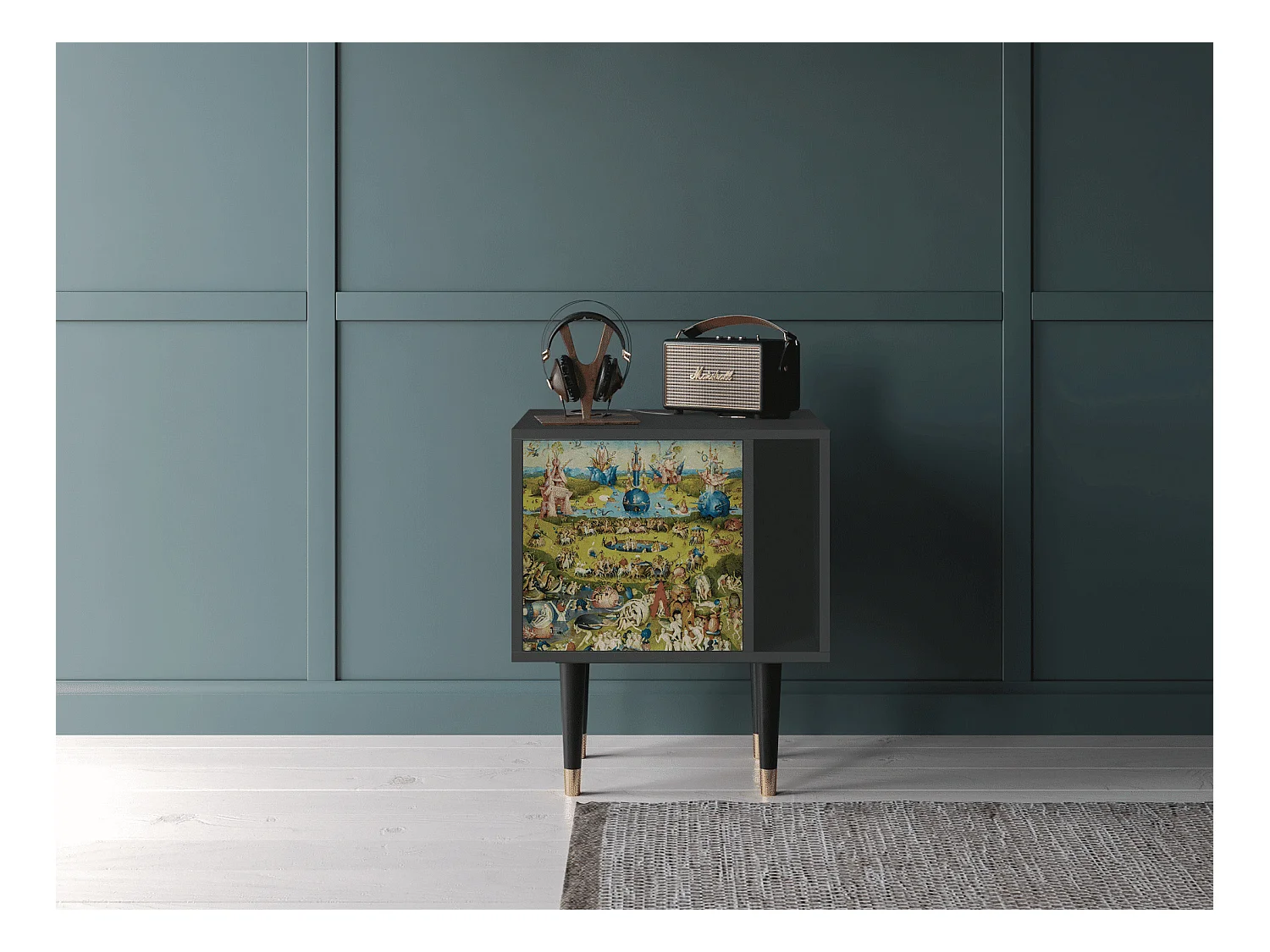 Comodino - 57х69х48 cm - S2 - The Garden 2 by Bosch, Antracite