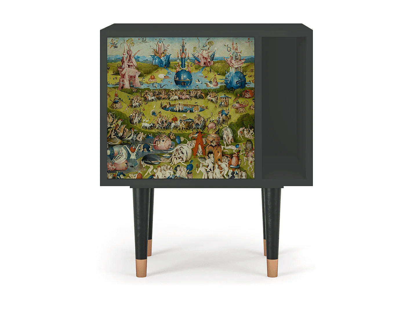 Table de nuit - 57х69х48 cm - S2 - The Garden 2 by Bosch, Anthracite