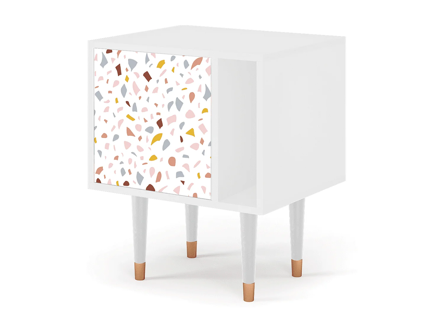 Comodino - 57х69х48 cm - S2 - Marmelade Cheese, Bianco