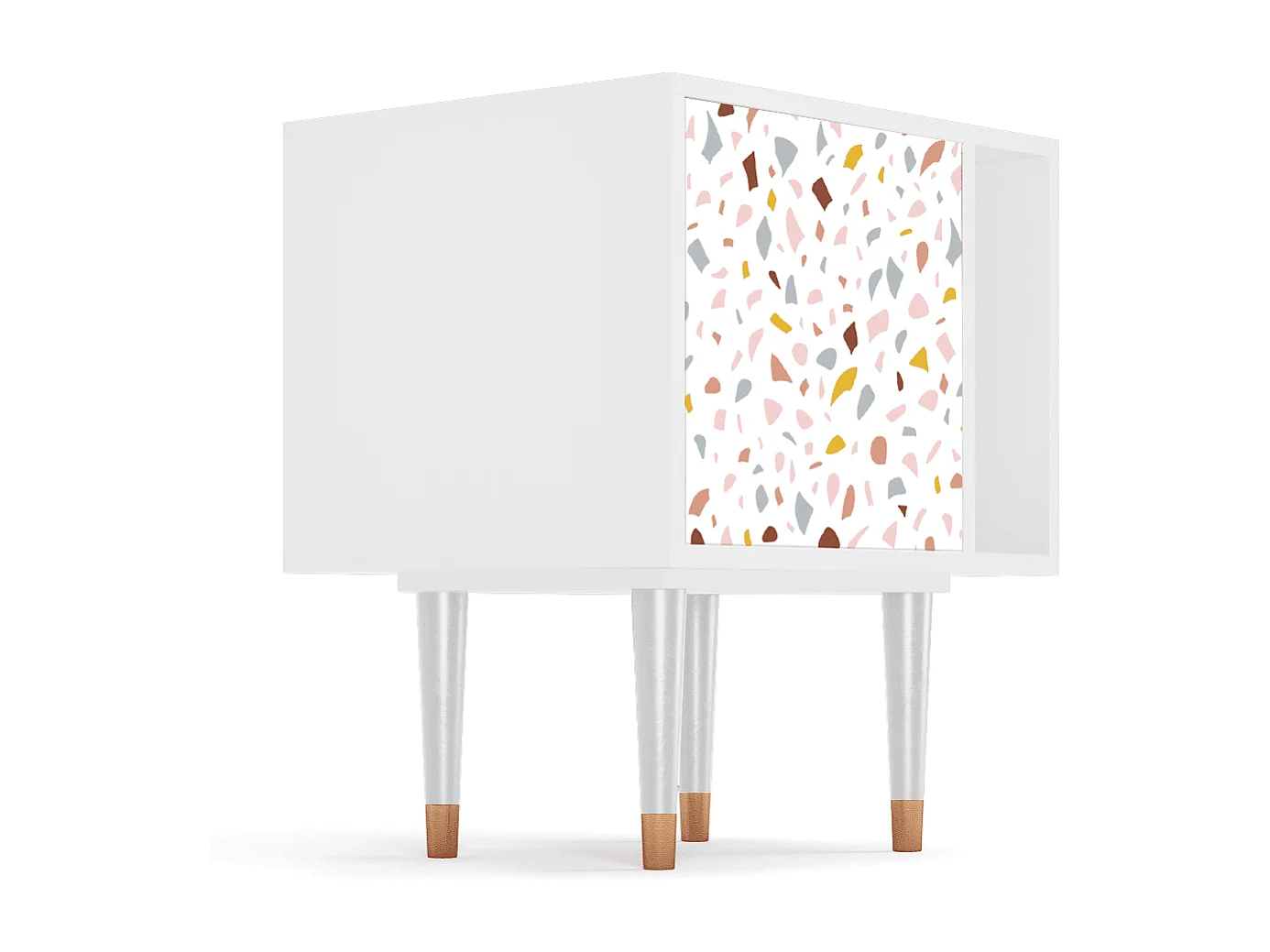 Comodino - 57х69х48 cm - S2 - Marmelade Cheese, Bianco