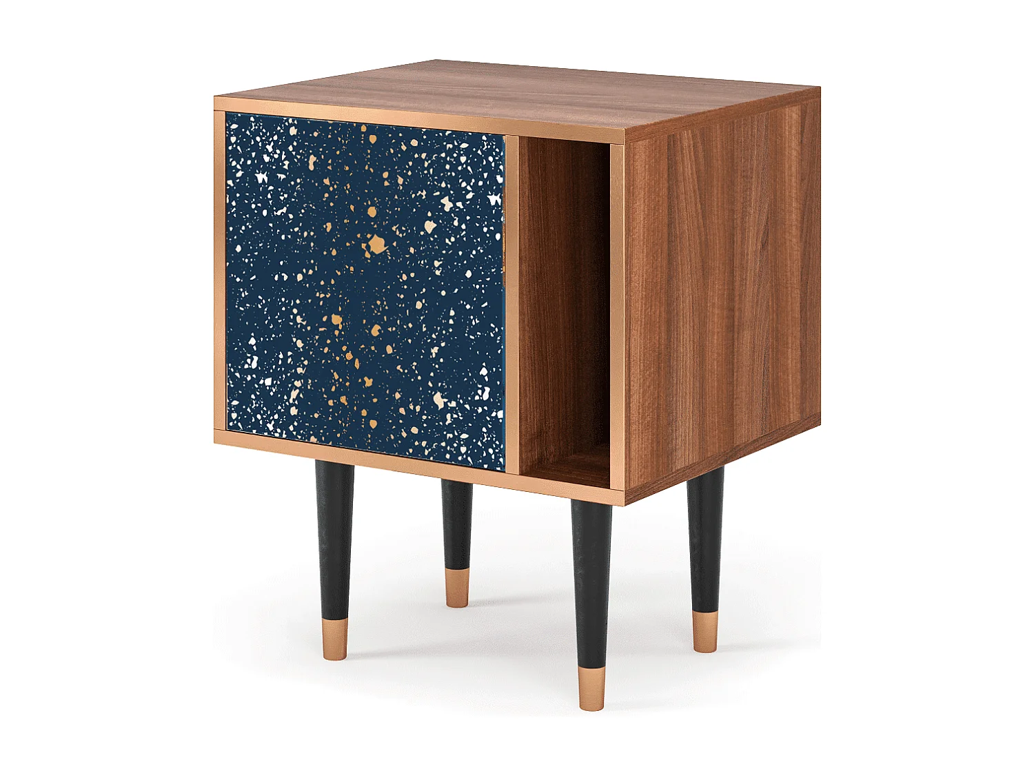 Table de nuit - 57х69х48 cm - S2 - Starfall, Noyer