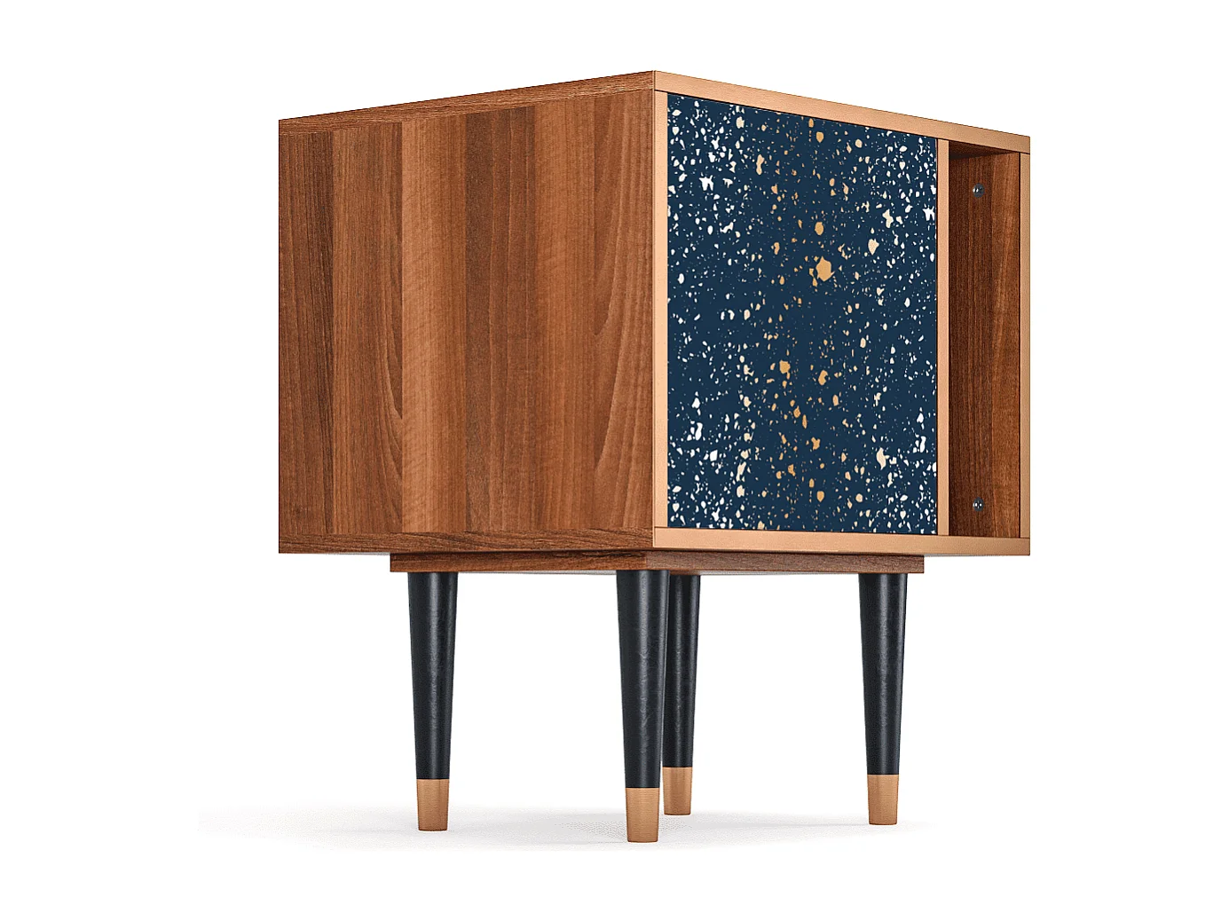 Table de nuit - 57х69х48 cm - S2 - Starfall, Noyer