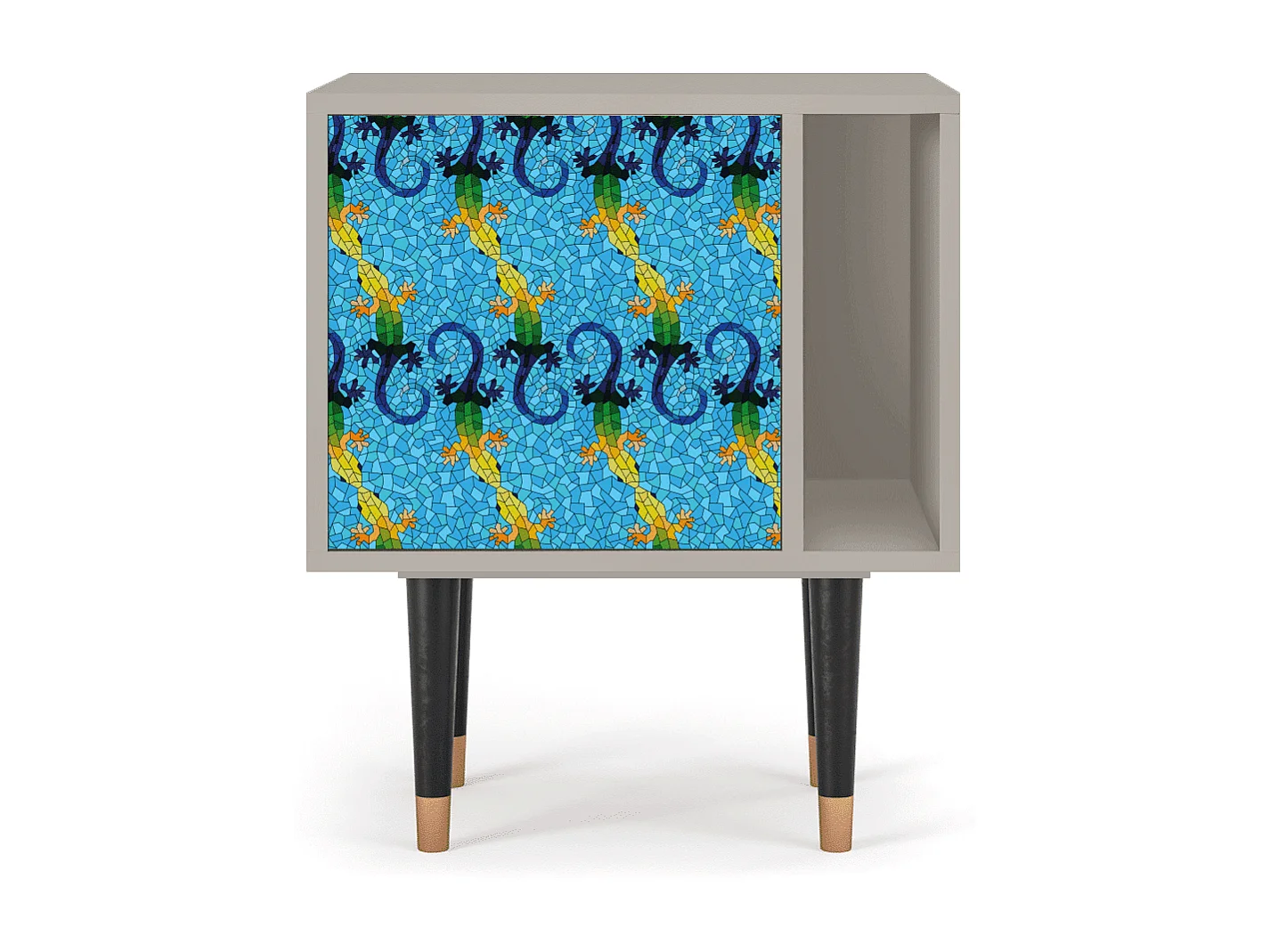 Criado-mudo - 57х69х48 cm - S2 - Gaudi's Lizard, Areia