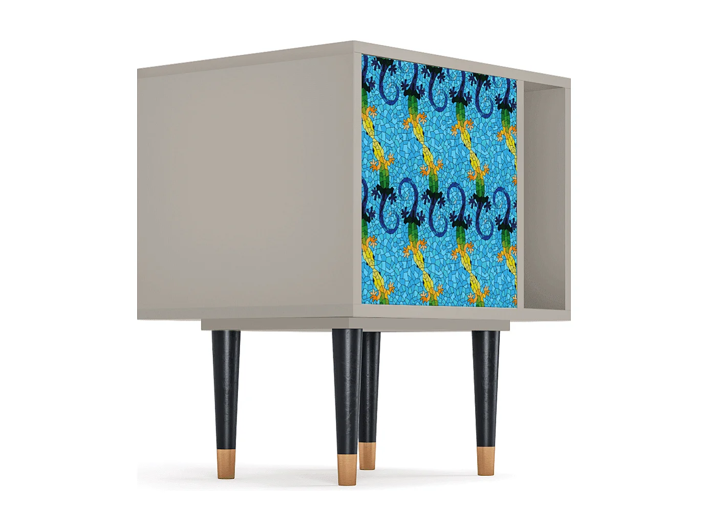 Table de nuit - 57х69х48 cm - S2 - Gaudi's Lizard, Sable