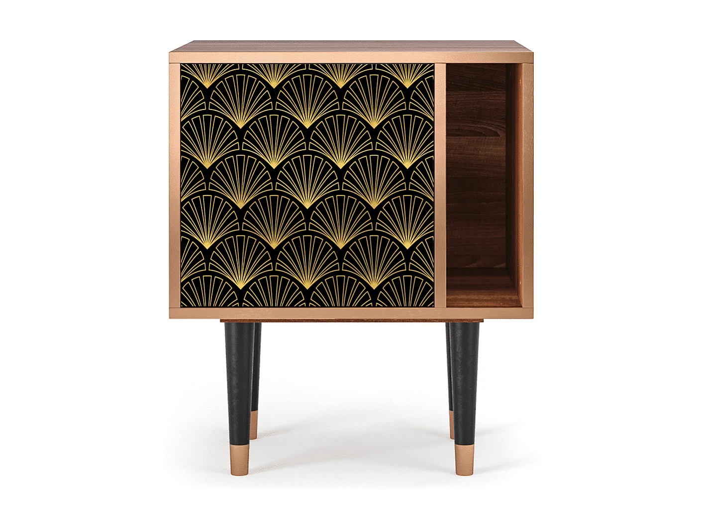 Table de nuit - 57х69х48 cm - S2 - Bird of Juno, Noyer