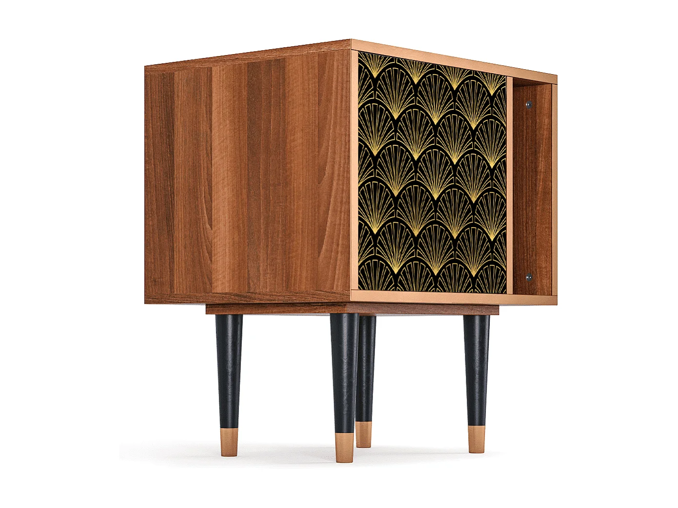 Table de nuit - 57х69х48 cm - S2 - Bird of Juno, Noyer