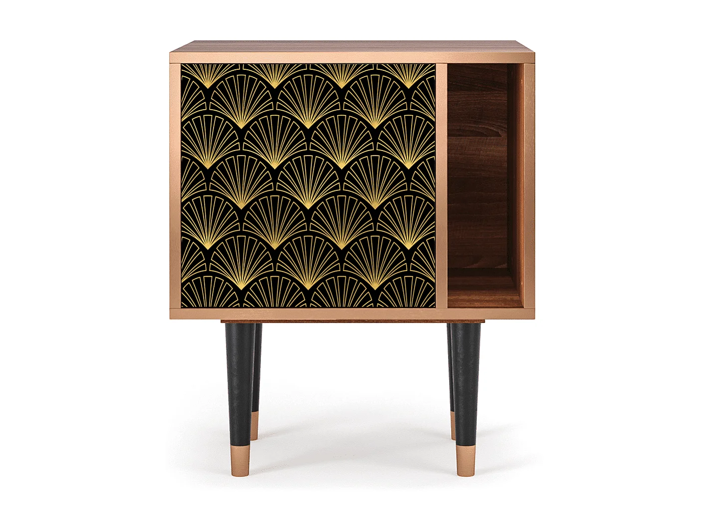 Comodino - 57х69х48 cm - S2 - Bird of Juno, Noce