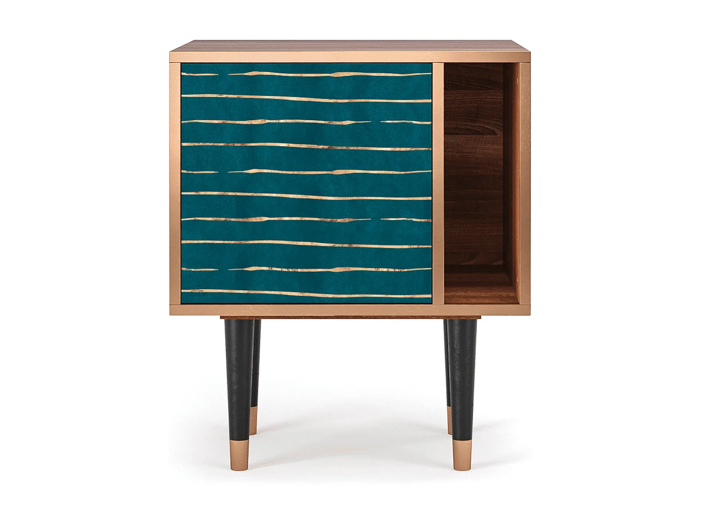 Nachttisch - 57х69х48 cm - S2 - Ocean Drive, Walnuss