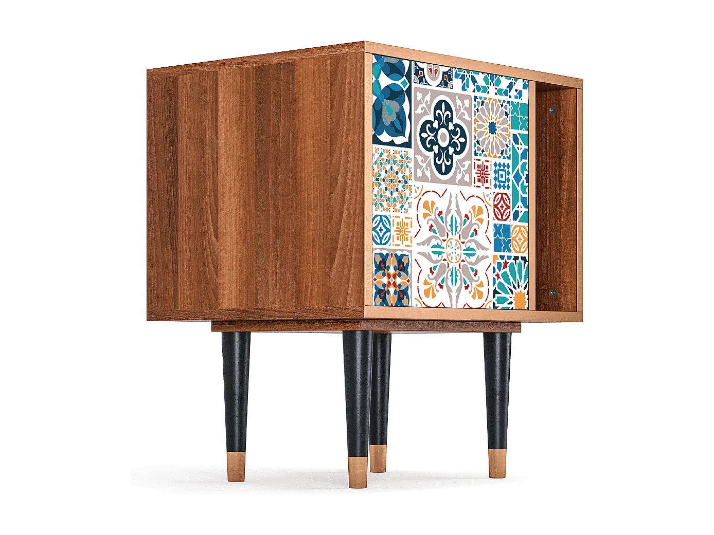 Table de nuit - 57х69х48 cm - S2 - Moroccan Market, Noyer