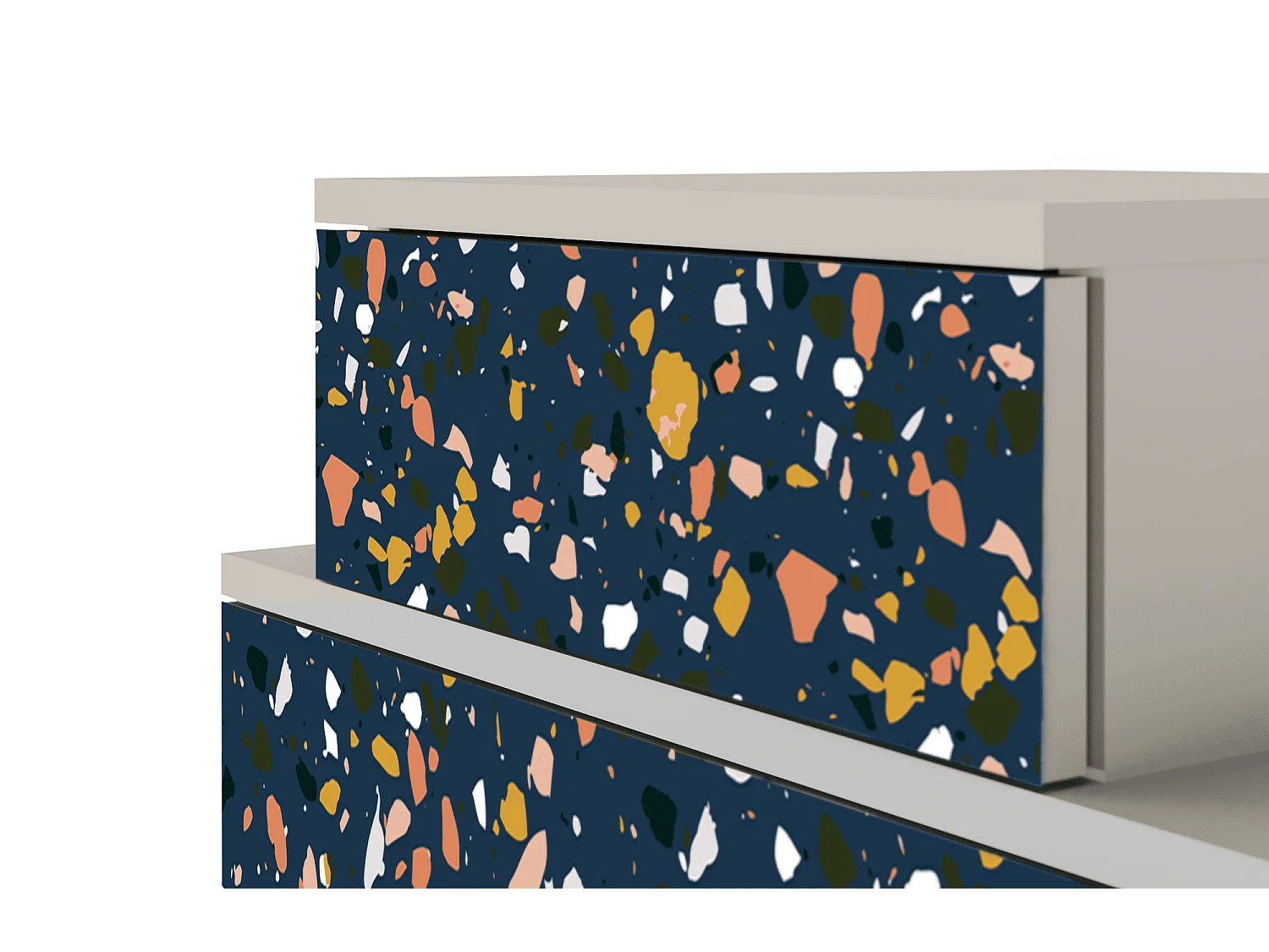 Table de nuit - 58х58х41 cm - NS1 - Night Sky Langhterns, Sable