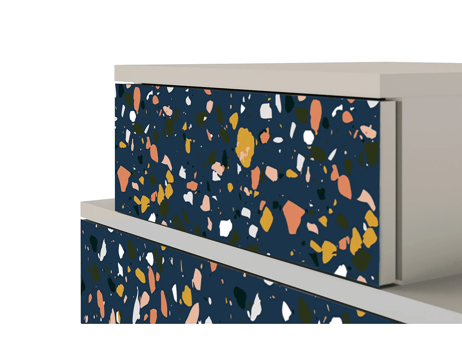 Table de nuit - 58х58х41 cm - NS1 - Night Sky Langhterns, Sable