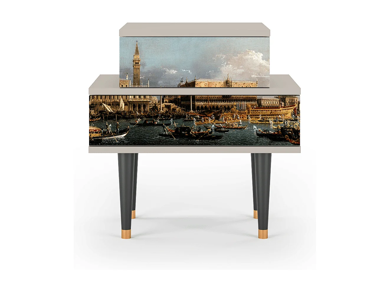 Nachtkastje - 58х58х41 cm - NS1 - The Bucintoro, Zand