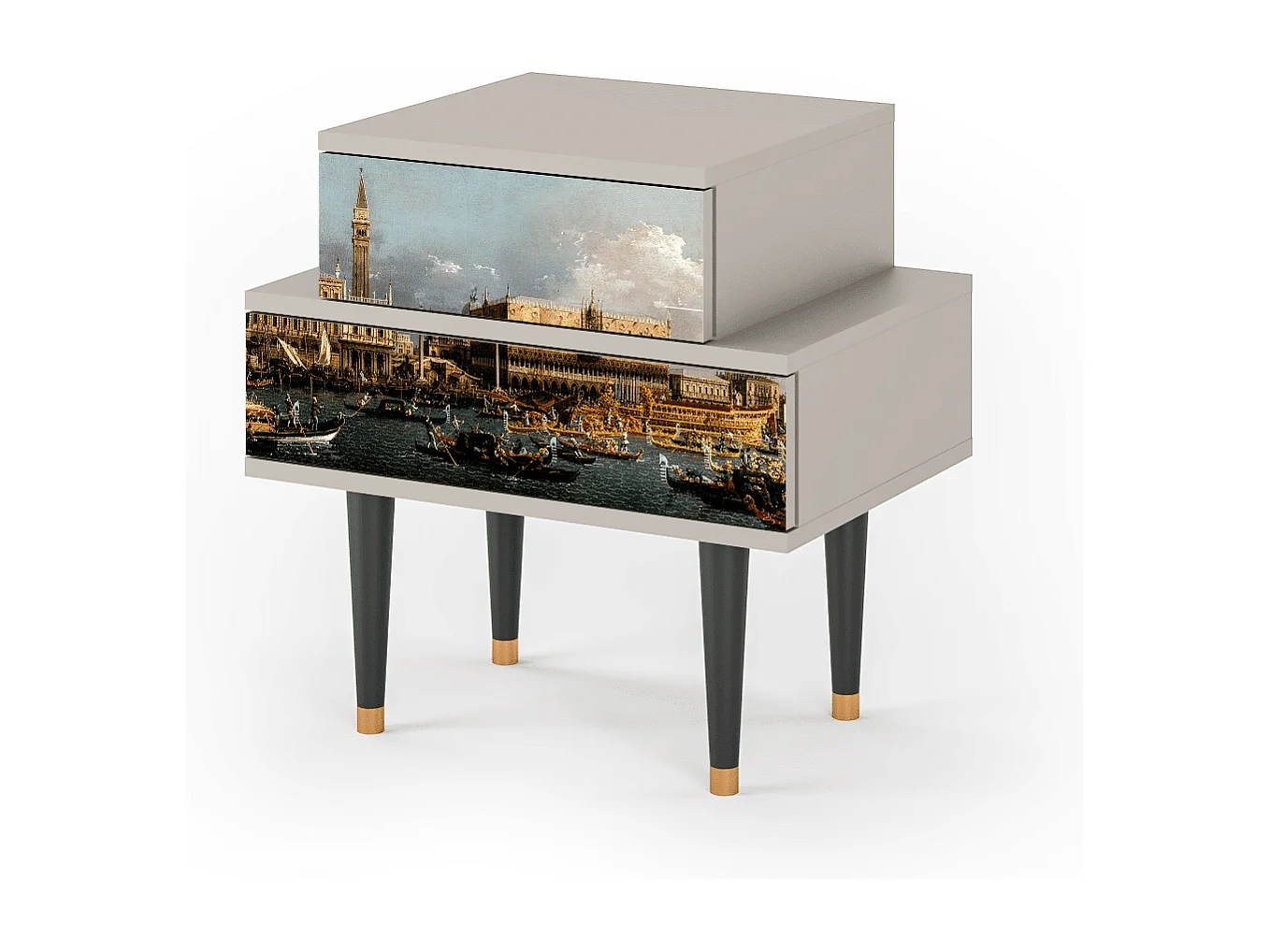 Nachtkastje - 58х58х41 cm - NS1 - The Bucintoro, Zand