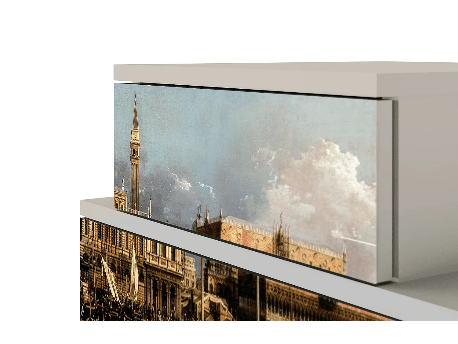 Nachtkastje - 58х58х41 cm - NS1 - The Bucintoro, Zand