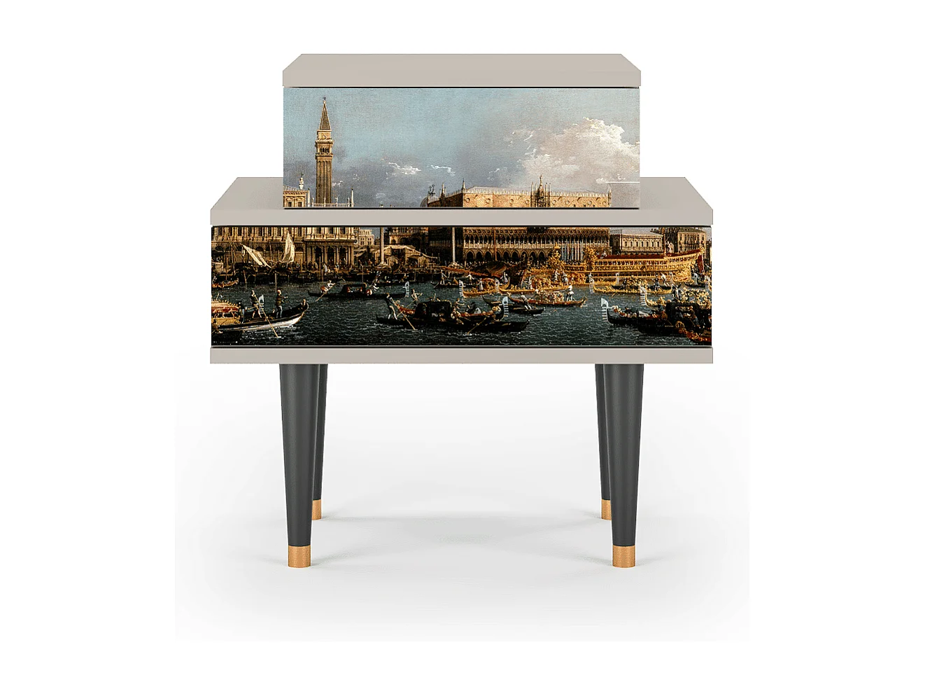 Nachtkastje - 58х58х41 cm - NS1 - The Bucintoro, Zand