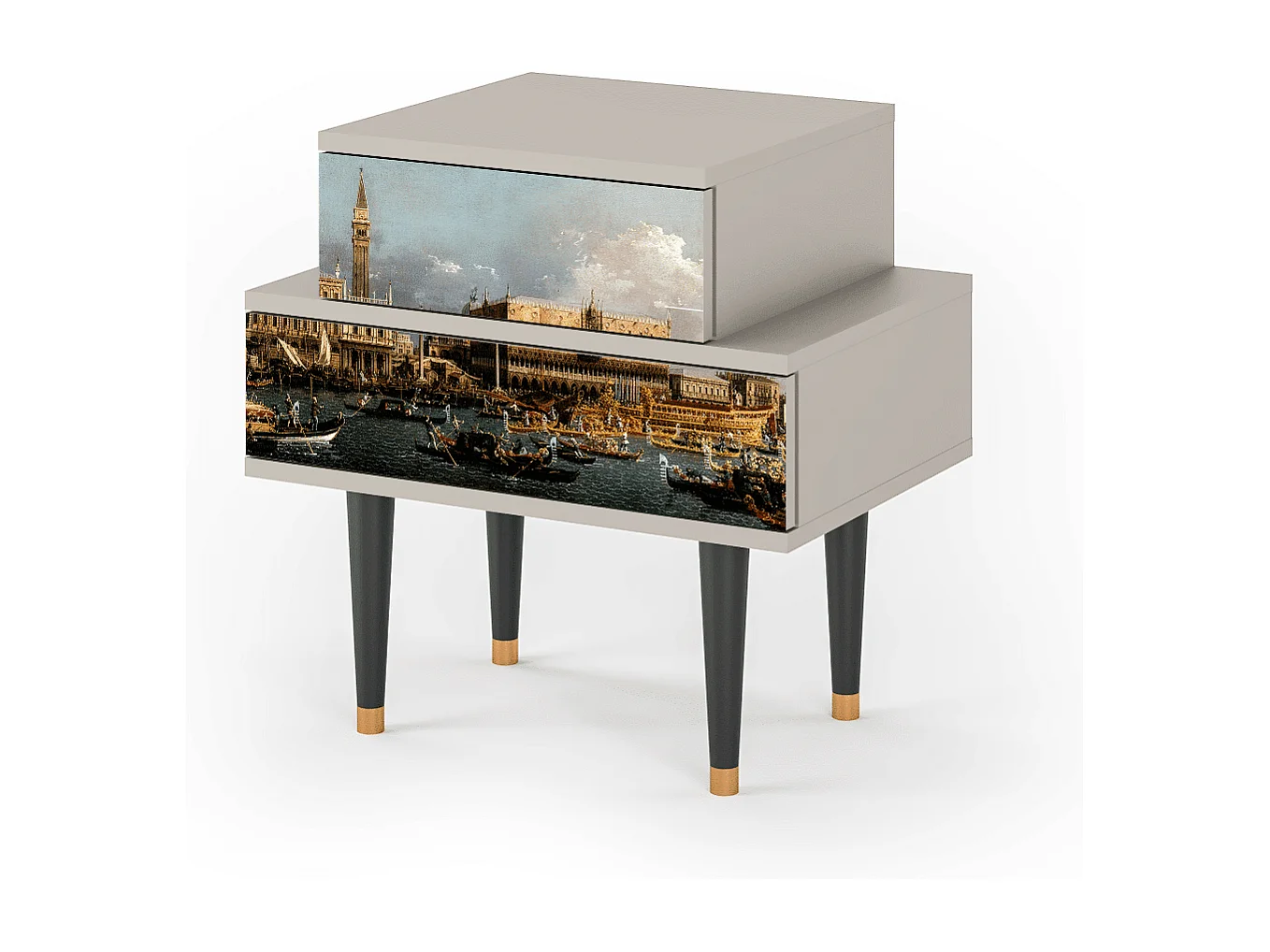 Nachtkastje - 58х58х41 cm - NS1 - The Bucintoro, Zand