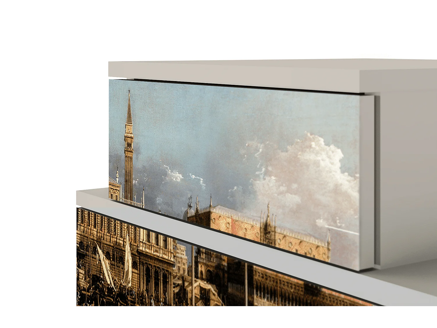 Nachtkastje - 58х58х41 cm - NS1 - The Bucintoro, Zand