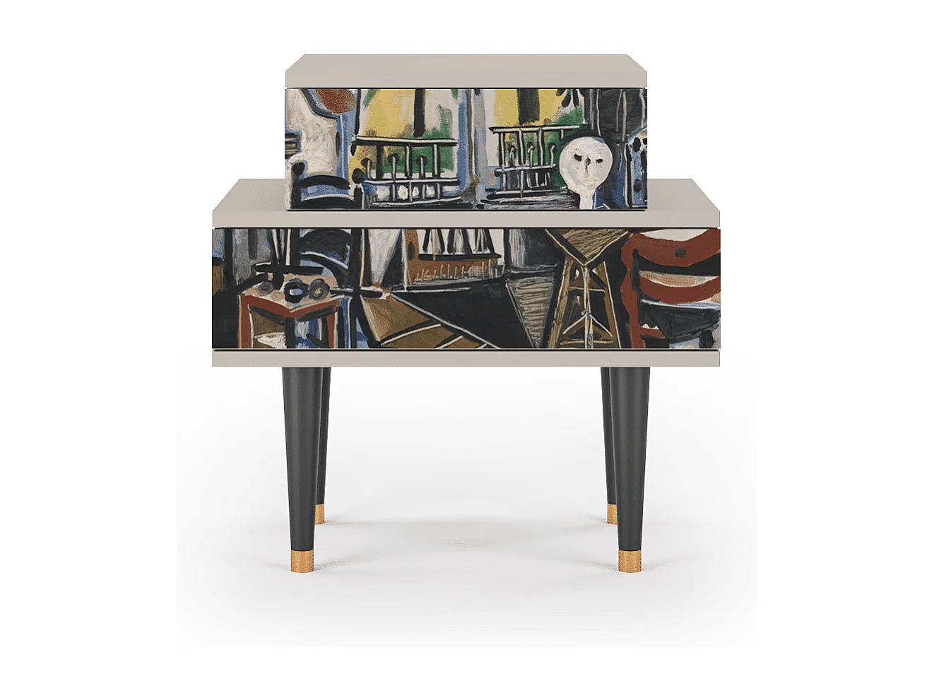 Mesita de noche - 58х58х41 cm - NS1 - The Studio , Arena