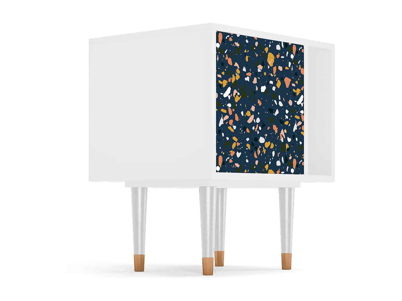 Table de nuit - 57х69х48 cm - S2 - Night Sky Langhterns, Blanc