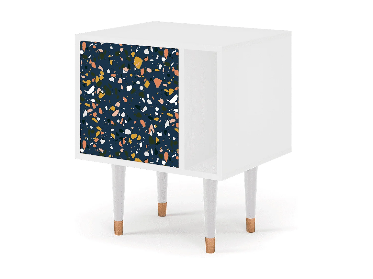Table de nuit - 57х69х48 cm - S2 - Night Sky Langhterns, Blanc
