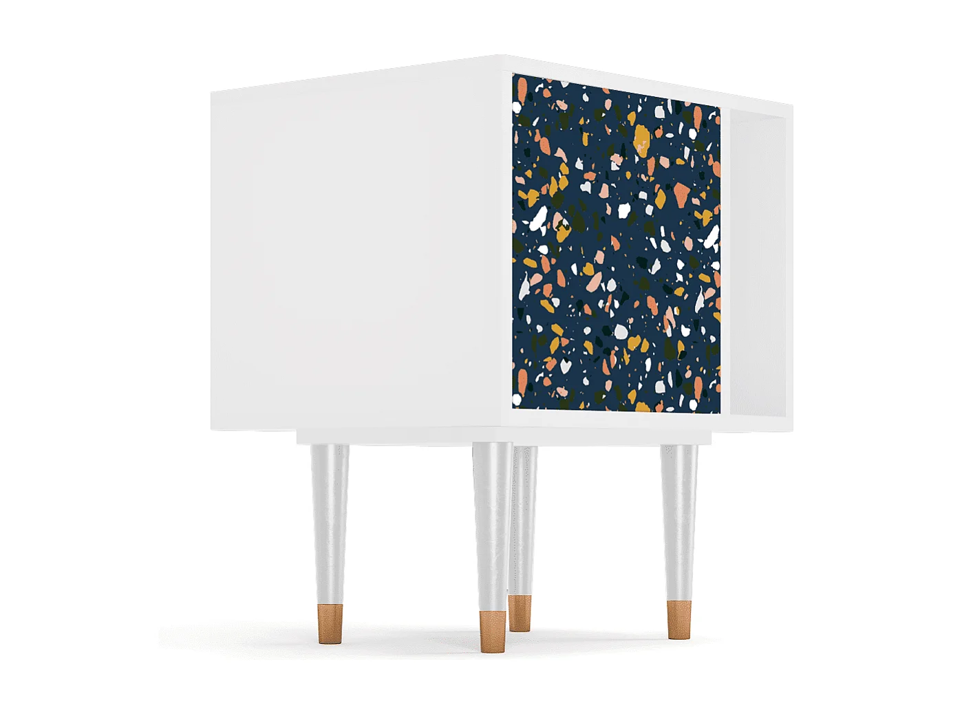 Table de nuit - 57х69х48 cm - S2 - Night Sky Langhterns, Blanc