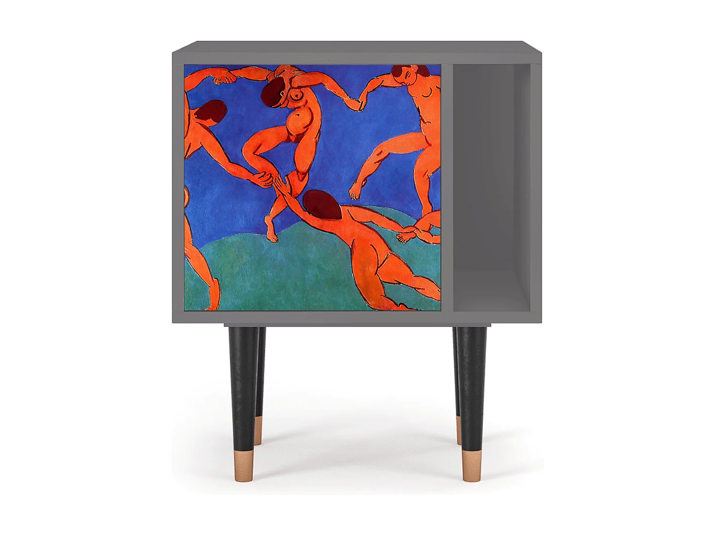Nachtkastje - 57х69х48 cm - S2 - The Dance by Matisse , Grijs