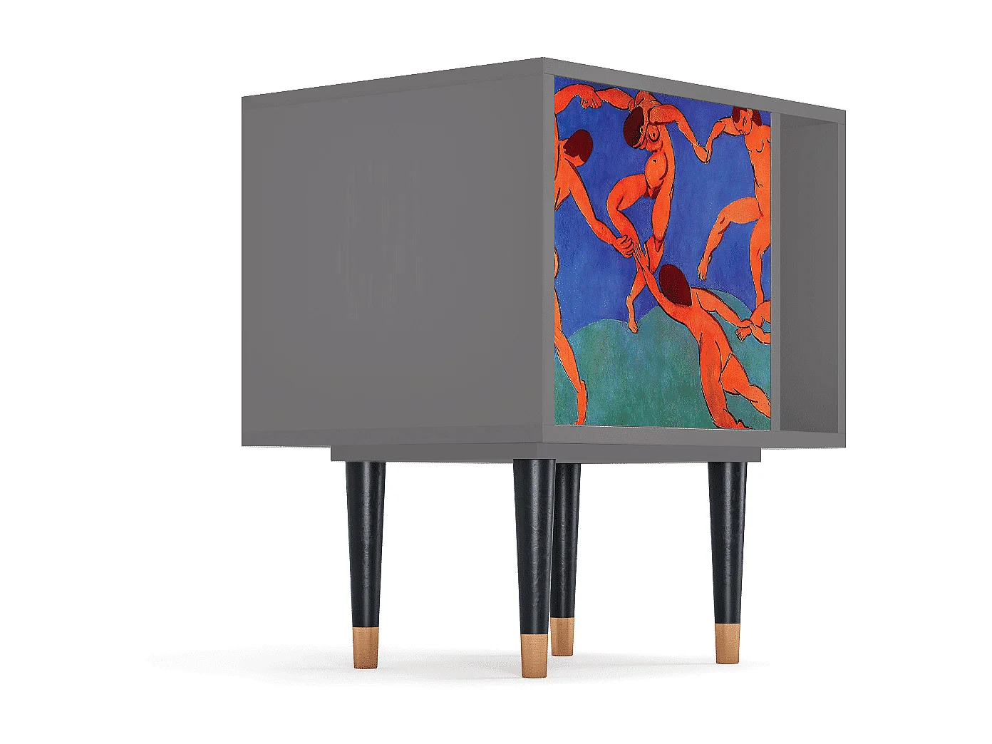 Table de nuit - 57х69х48 cm - S2 - The Dance by Matisse , Gris