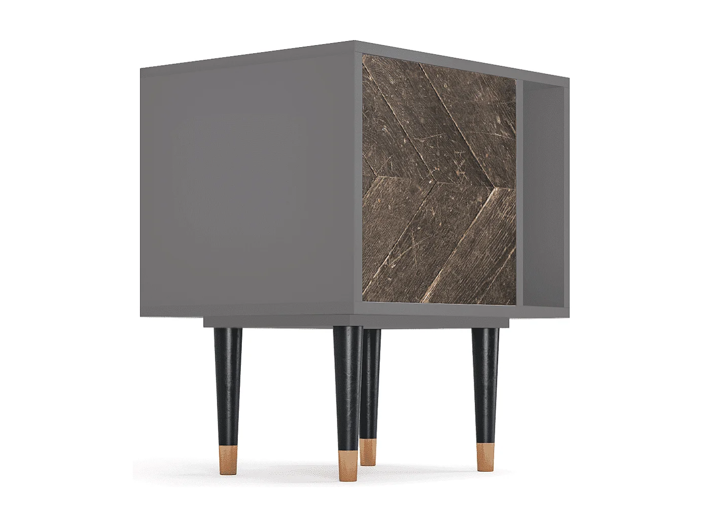 Comodino - 57х69х48 cm - S2 - Wise Tree, Grigio