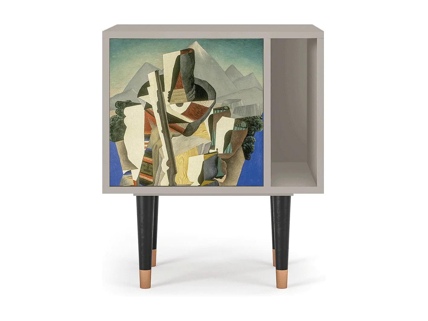 Table de nuit - 57х69х48 cm - S2 - The Cubist Paintings , Sable