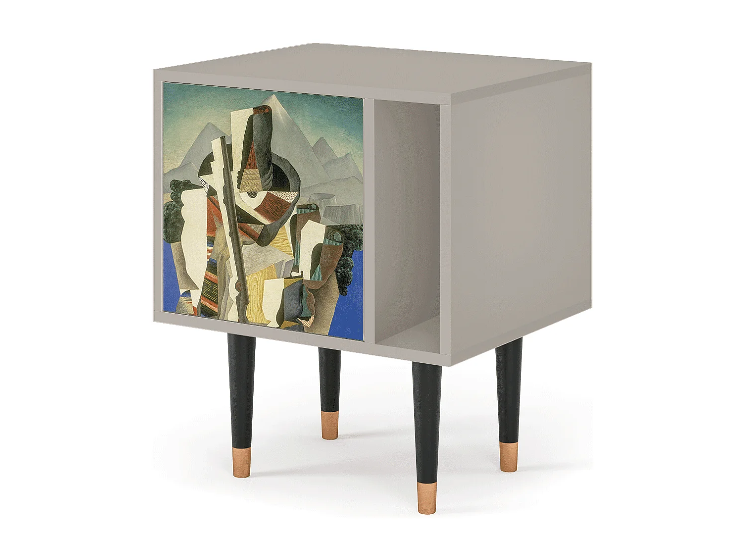 Table de nuit - 57х69х48 cm - S2 - The Cubist Paintings , Sable