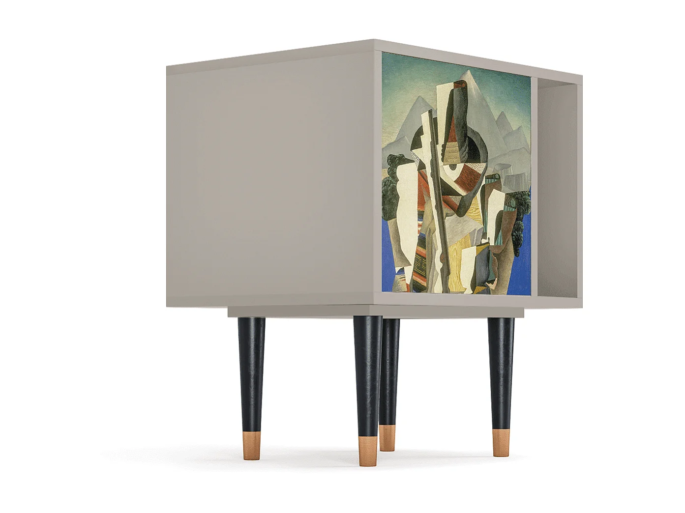 Table de nuit - 57х69х48 cm - S2 - The Cubist Paintings , Sable