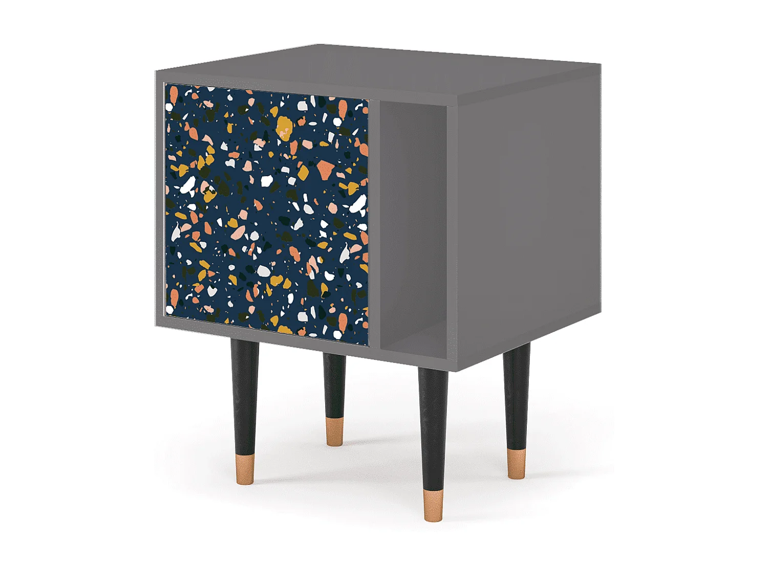 Table de nuit - 57х69х48 cm - S2 - Night Sky Langhterns, Gris