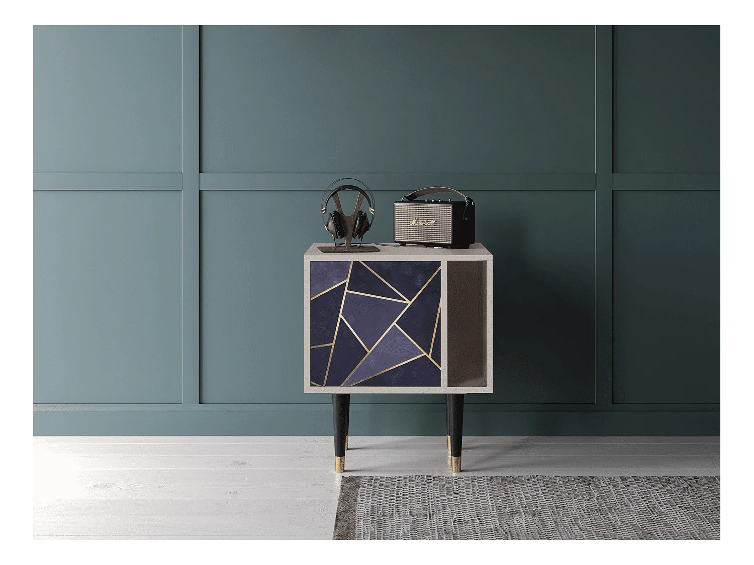 Nachttisch - 57х69х48 cm - S2 - The Amethyst, Sand