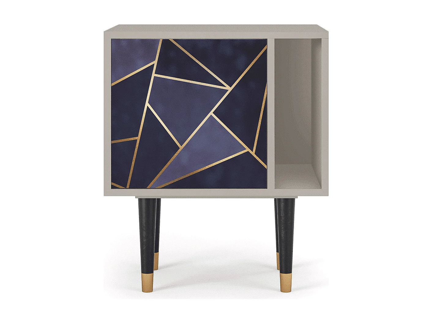 Table de nuit - 57х69х48 cm - S2 - The Amethyst, Sable