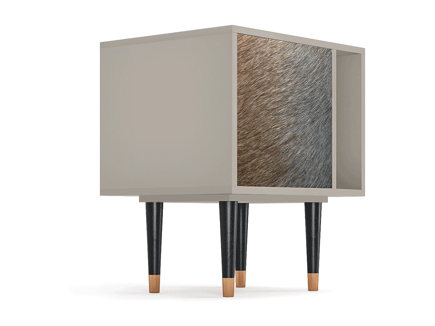 Nachtkastje - 57х69х48 cm - S2 - Peanut Hair, Zand