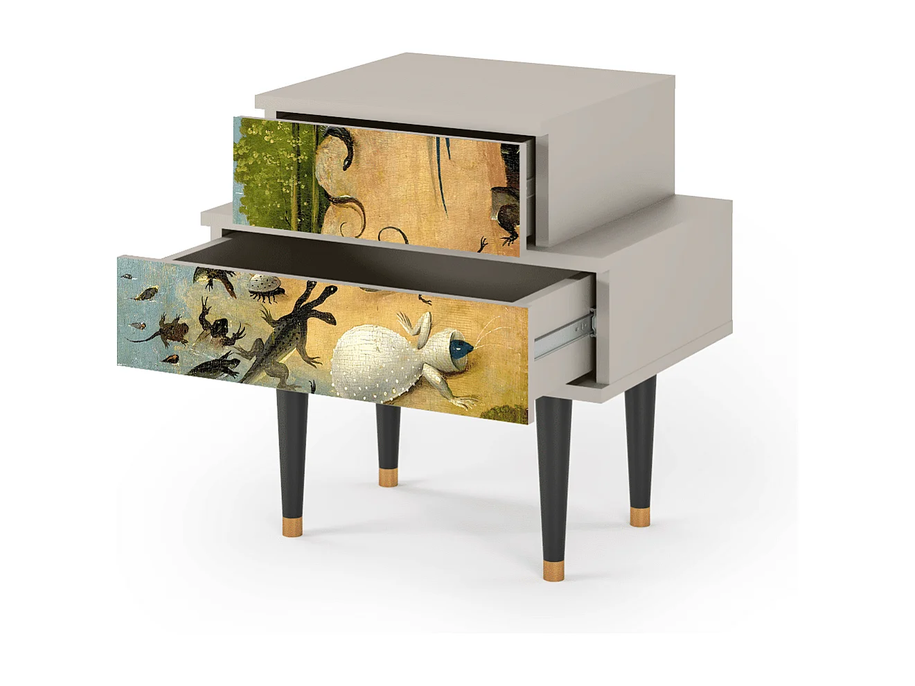 Table de nuit - 58х58х41 cm - NS1 - The Garden by Bosch, Sable