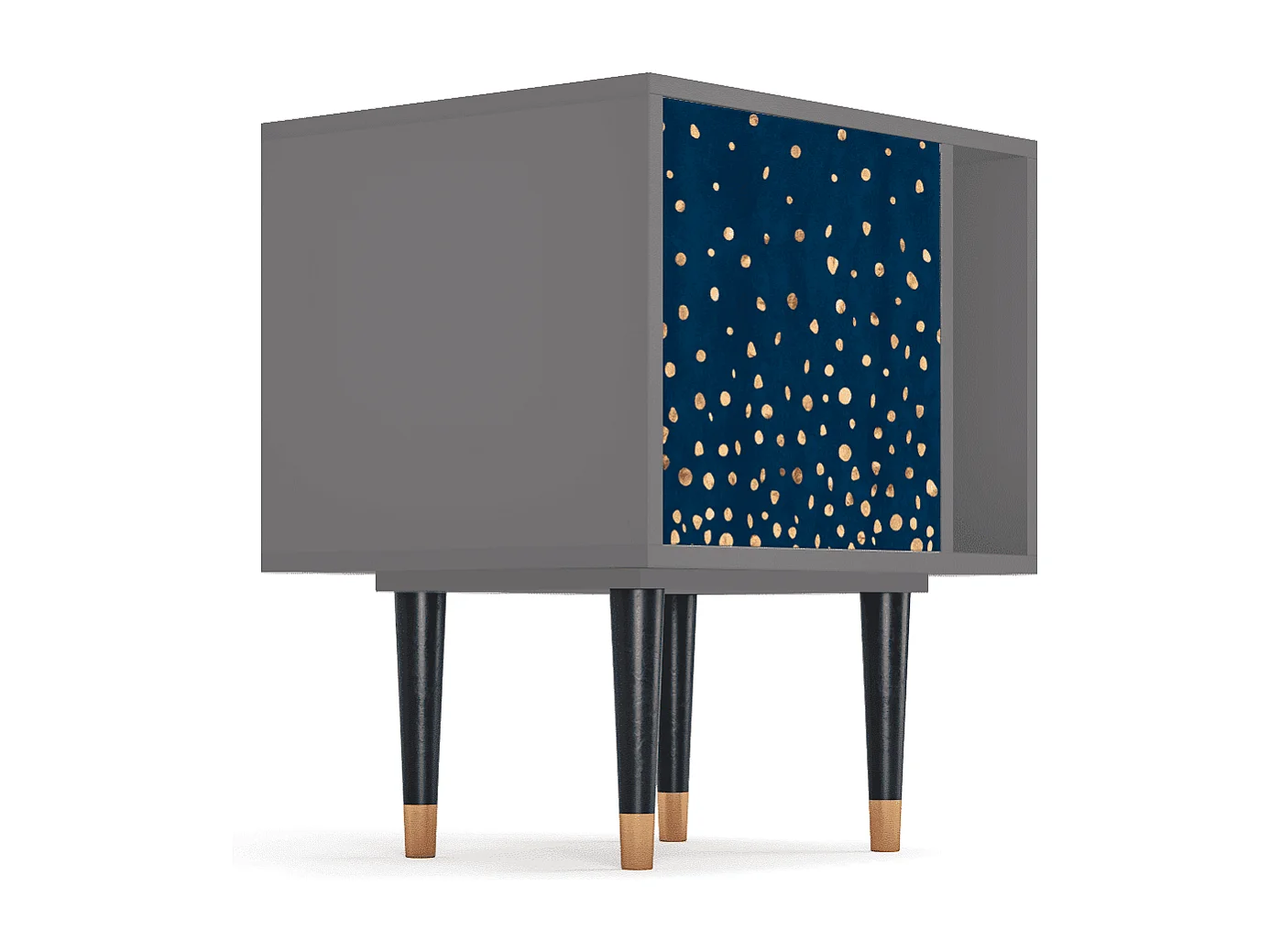Table de nuit - 57х69х48 cm - S2 - Night Skies, Gris