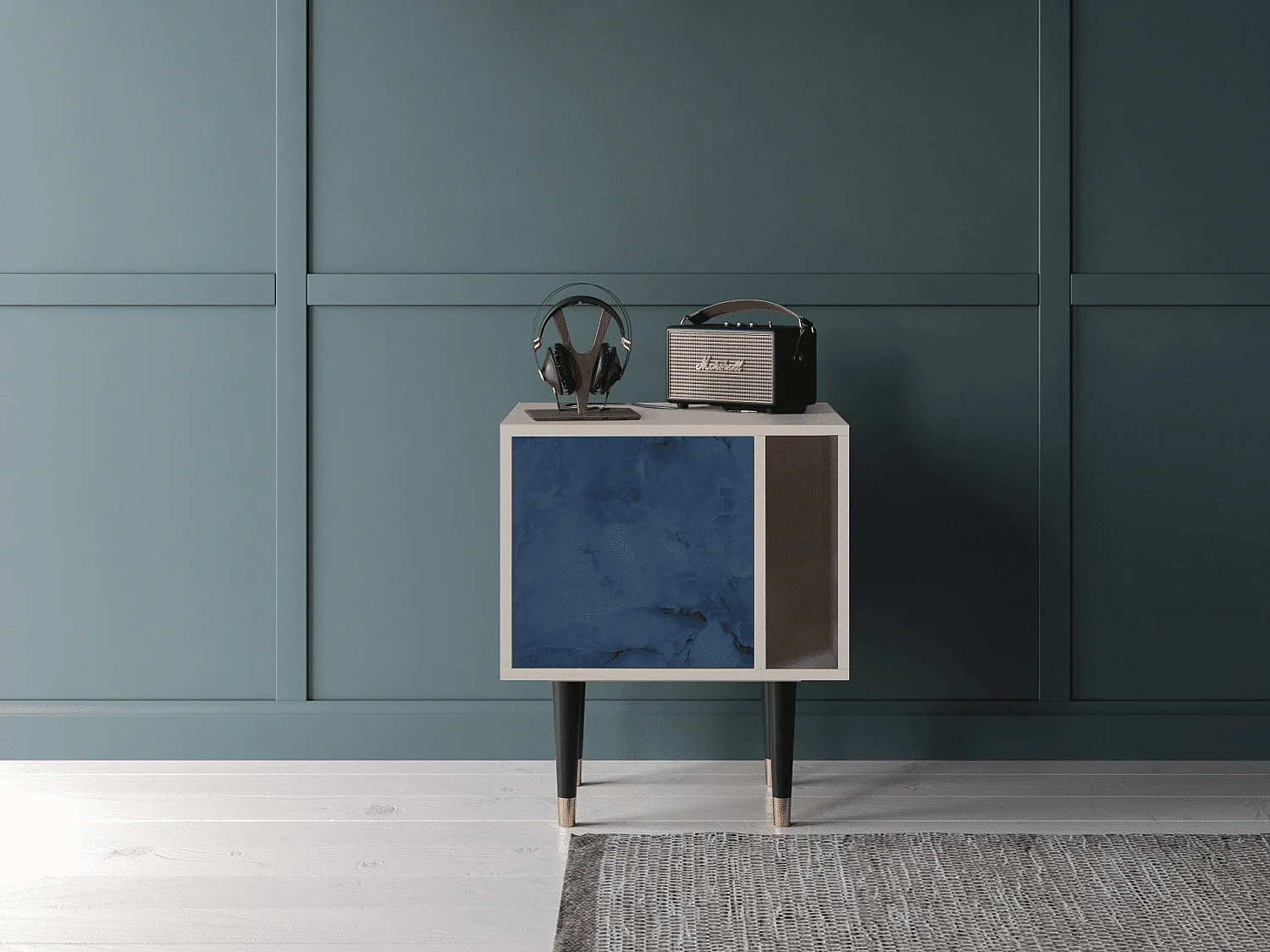 Table de nuit - 57х69х48 cm - S2 - Endless Galaxi, Sable