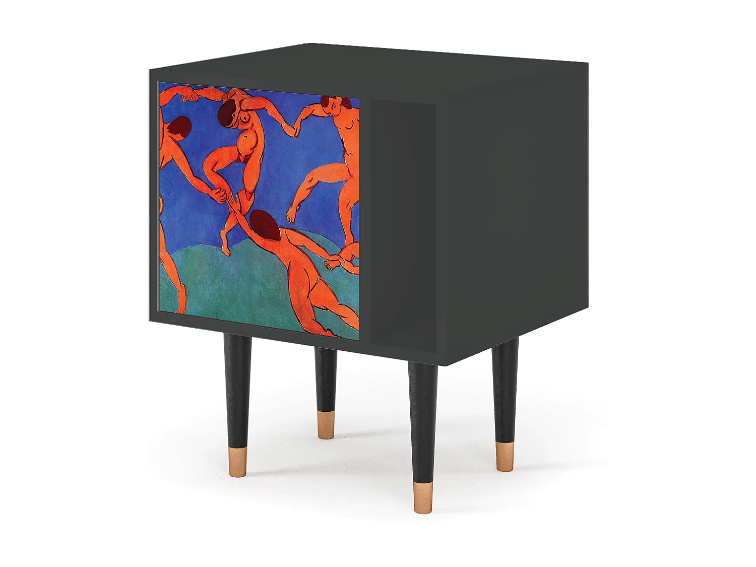 Table de nuit - 57х69х48 cm - S2 - The Dance by Matisse , Anthracite