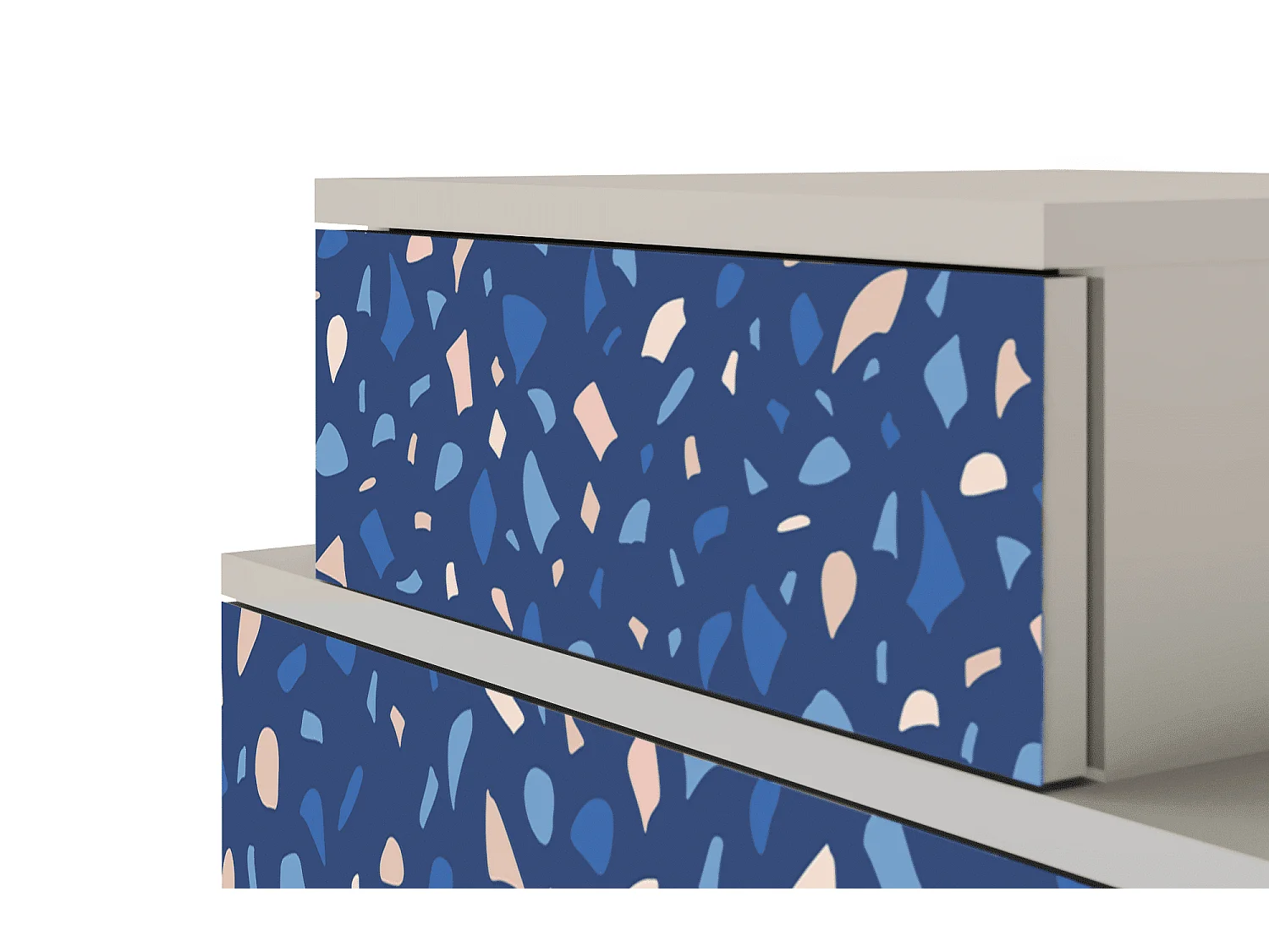 Table de nuit - 58х58х41 cm - NS1 - Soap Whirpool, Sable